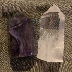 Amethyst and. Lead towers